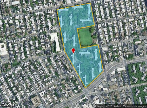  600 Euclid Ave, Brooklyn, NY Parcel Map