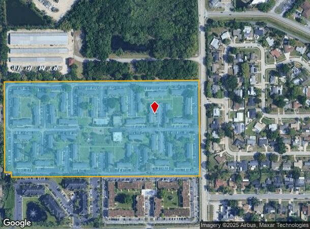  2174 Sharp Ct, Fern Park, FL Parcel Map