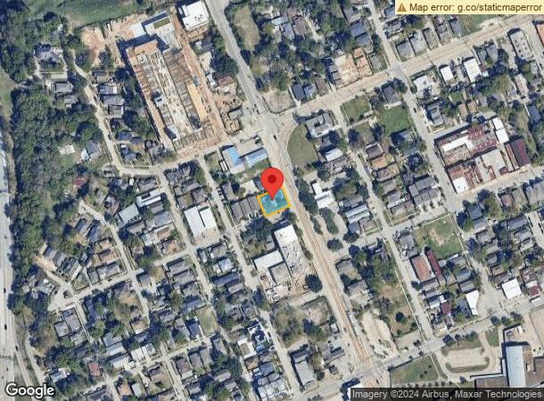  2411 N Main St, Houston, TX Parcel Map