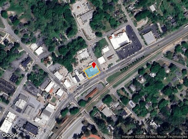 38 Nw Broad St, Fairburn, GA Parcel Map