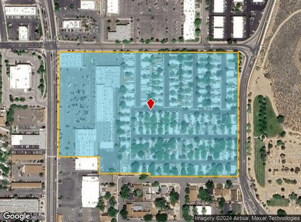  1923 N Carson St, Carson City, NV Parcel Map