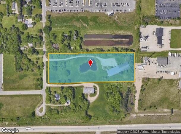  3382 Hulett Rd, Okemos, MI Parcel Map