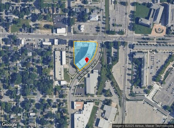  616 Fulton St W, Grand Rapids, MI Parcel Map