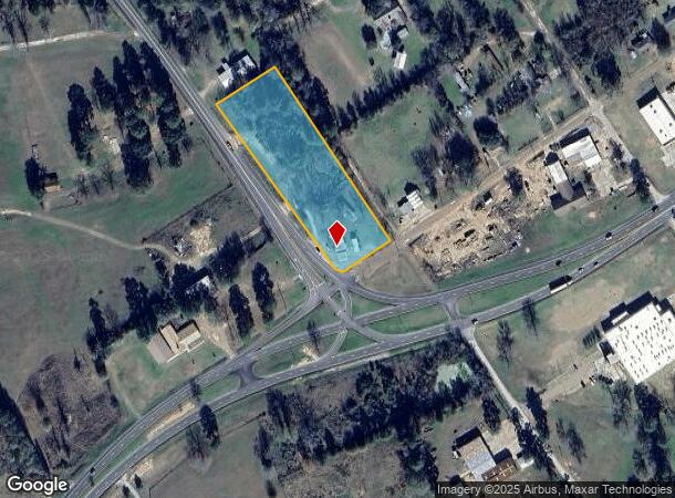  186 Us Highway 84 W, Timpson, TX Parcel Map