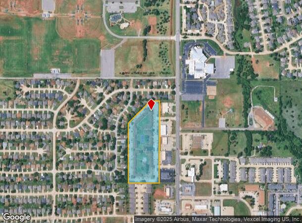 101 Fieldstone Way, Mustang, OK Parcel Map