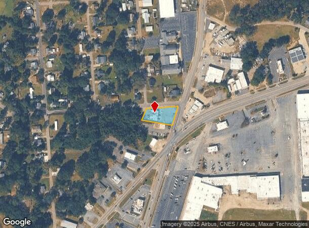  2704 S Main St, Anderson, SC Parcel Map