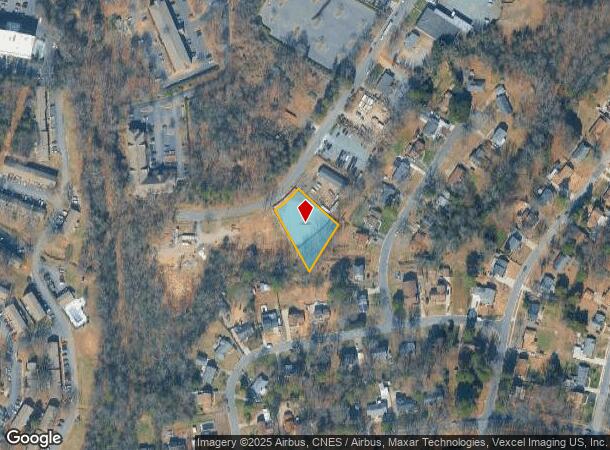 6109 Kenley Ln, Charlotte, NC Parcel Map