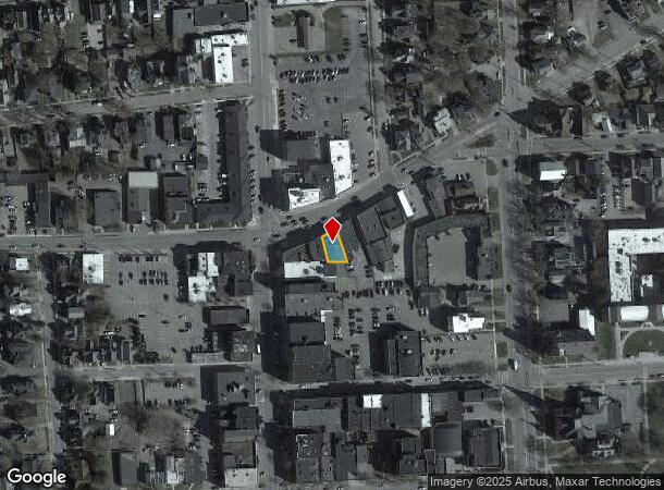  11 Clinton Ave, Cortland, NY Parcel Map