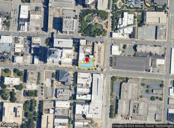  100 N Elm St, Greensboro, NC Parcel Map