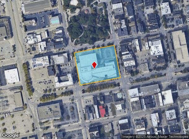 108 W Central Pkwy, Cincinnati, OH Parcel Map