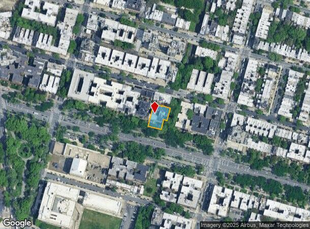 285 Eastern Pky, Brooklyn, NY Parcel Map