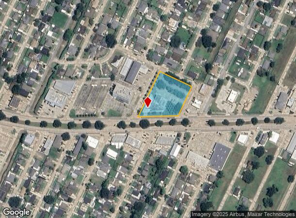  1801 E Judge Perez Dr, Chalmette, LA Parcel Map