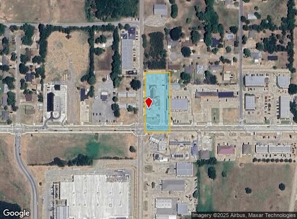  3018 W University Blvd, Durant, OK Parcel Map