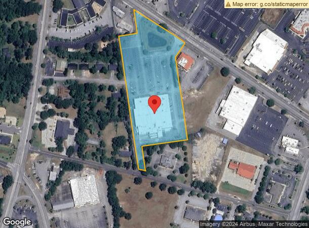  1481 Chestnut St, Orangeburg, SC Parcel Map