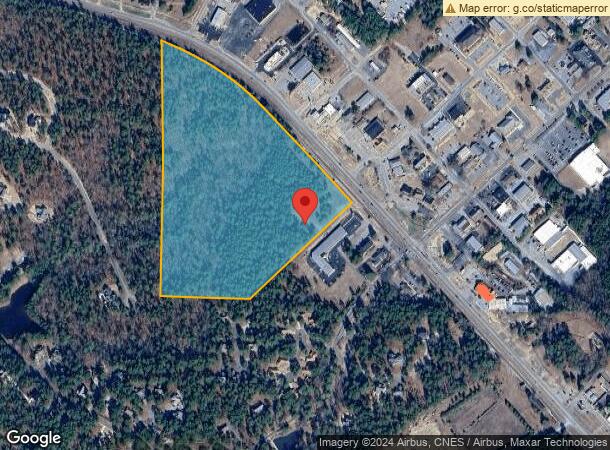  155 W W Plaza Dr, Pinehurst, NC Parcel Map