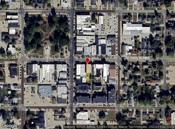 629 Franklin St, Pella, IA Parcel Map