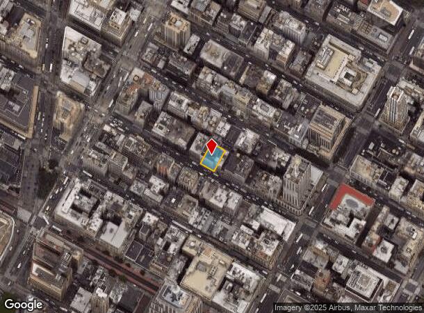  29 W 36Th St, New York, NY Parcel Map