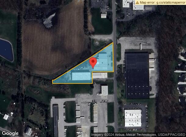  6246 Industrial Pkwy, Whitehouse, OH Parcel Map