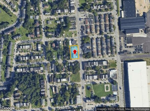 4220 Pennington Ave, Curtis Bay, MD Parcel Map