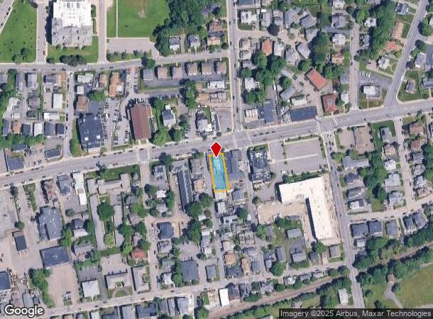  504 Main St, Waltham, MA Parcel Map