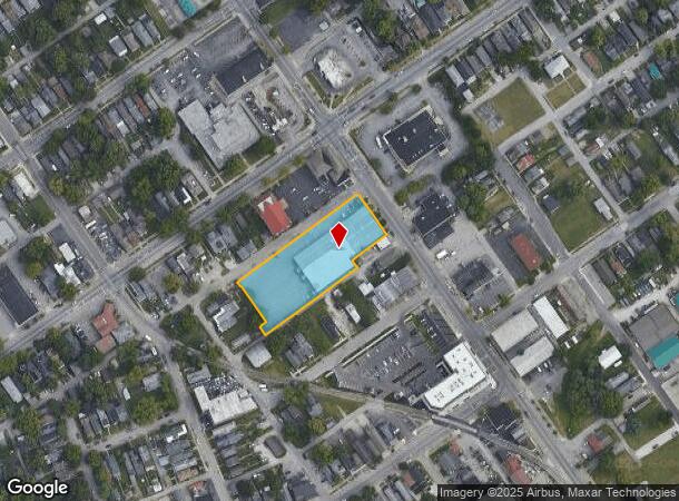 341 Vincennes St, New Albany, IN Parcel Map