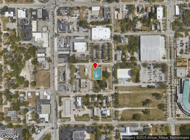 2054 Crawford St, Fort Myers, FL Parcel Map