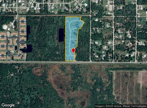 5001 Sparkling Pines Cir, Fort Pierce, FL Parcel Map