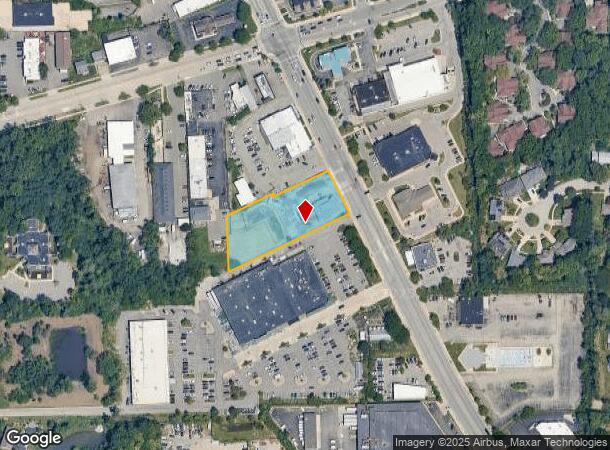 2151 W Stadium Blvd, Ann Arbor, MI Parcel Map