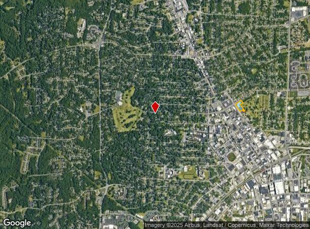  200 Qubein Ave, High Point, NC Parcel Map