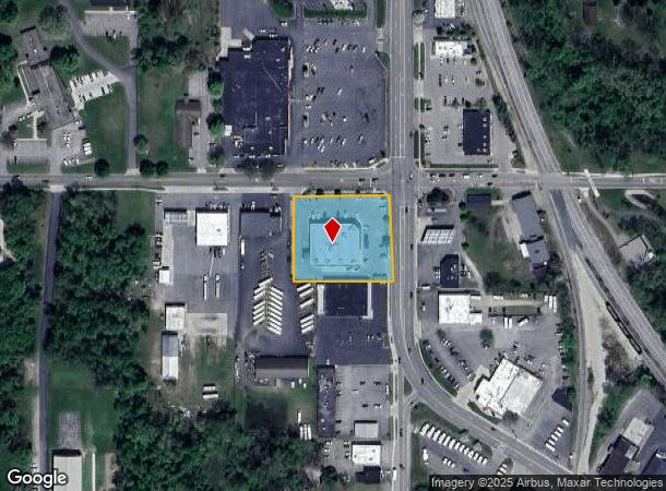  196 W Carleton Rd, Hillsdale, MI Parcel Map