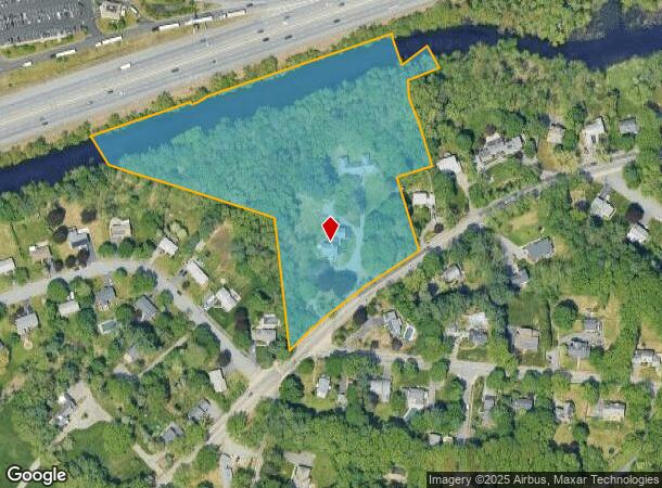  703 Central St, Framingham, MA Parcel Map