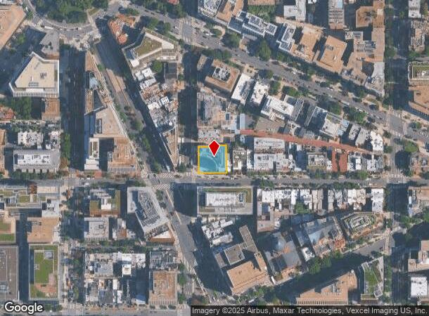 1771 N St Nw, Washington, DC Parcel Map