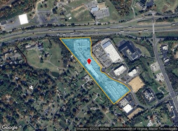 8198 Gander Way, Roanoke, VA Parcel Map