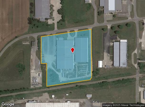  1500 Progress St, Sturgis, MI Parcel Map