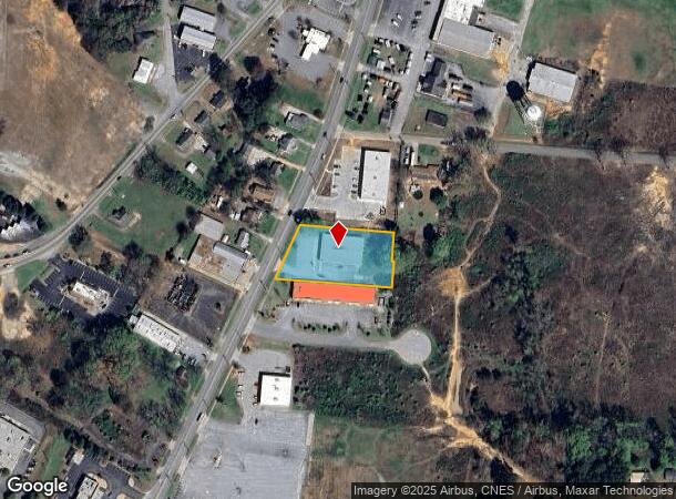  2839 S Main St, Anderson, SC Parcel Map