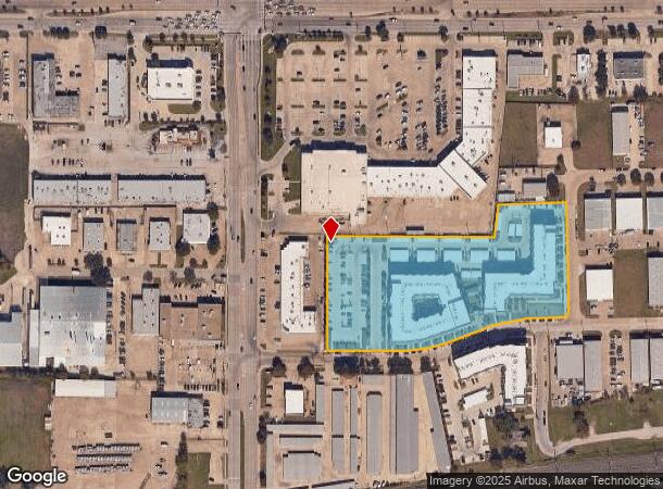 3601 Melcer Dr, Rowlett, TX Parcel Map