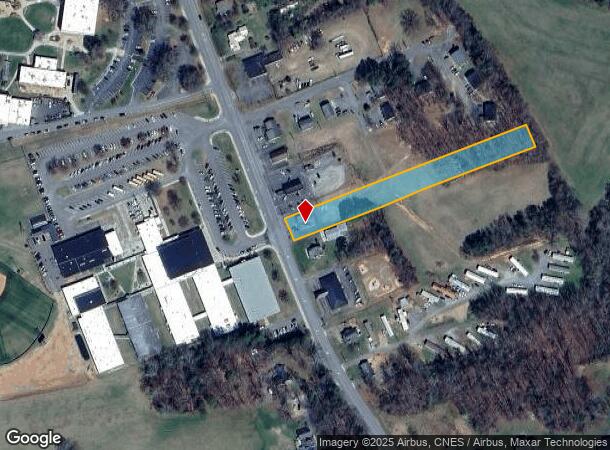  715 S Main St, Dobson, NC Parcel Map
