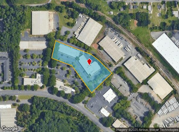  4305 Enterprise Dr, Winston Salem, NC Parcel Map