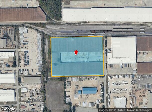  550 Aleen St, Houston, TX Parcel Map