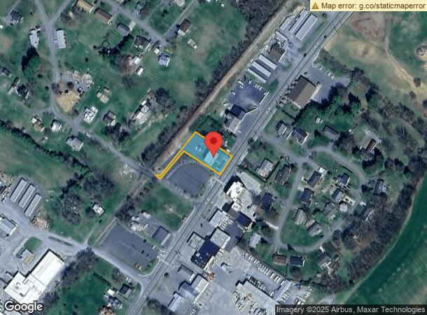  5519 Main St, Mount Jackson, VA Parcel Map