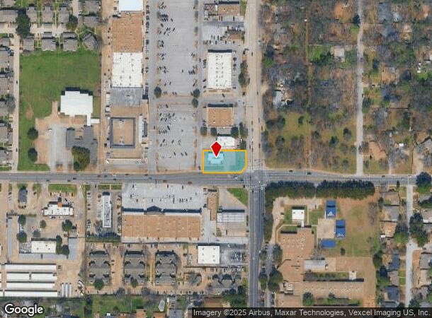 1601 W Randol Mill Rd, Arlington, TX Parcel Map
