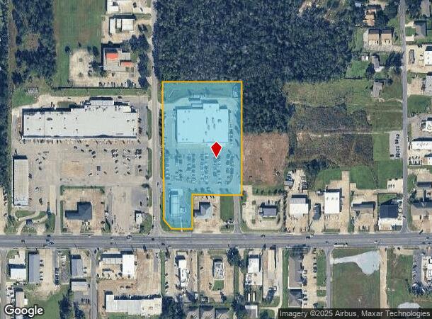  260 Sam Houston Jones Pky, Lake Charles, LA Parcel Map