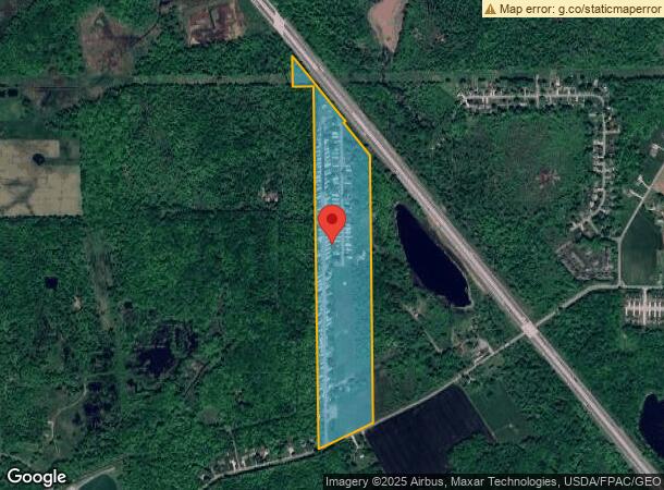  3260 Carson Salt Springs Rd, Newton Falls, OH Parcel Map