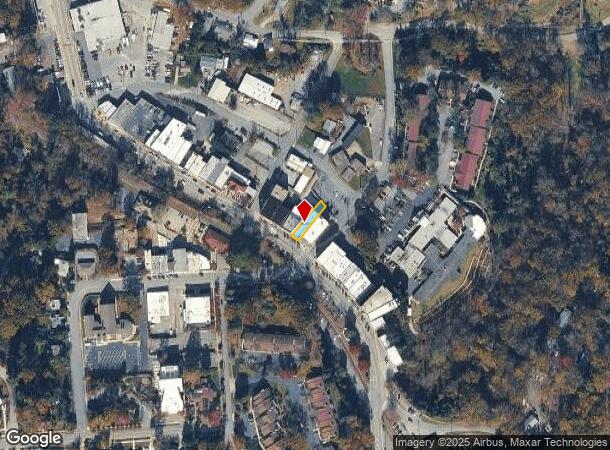 16 N Trade St, Tryon, NC Parcel Map