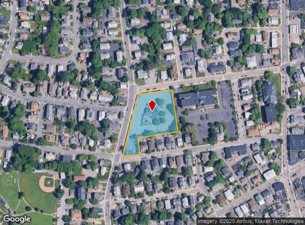  110 South St, Waltham, MA Parcel Map