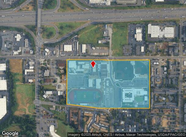  5804 20Th St E, Fife, WA Parcel Map