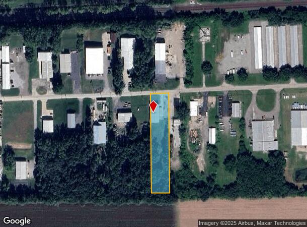  1327 3Rd St, Osceola, IN Parcel Map