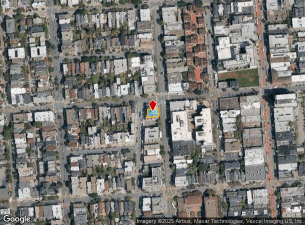 1102 Valencia St, San Francisco, CA Parcel Map