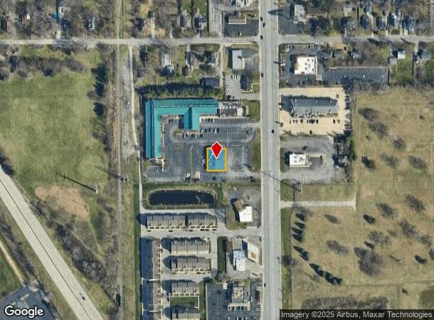  303 S Dixie Way, South Bend, IN Parcel Map