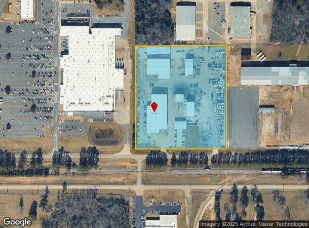 109 Kodak Blvd, Longview, TX Parcel Map